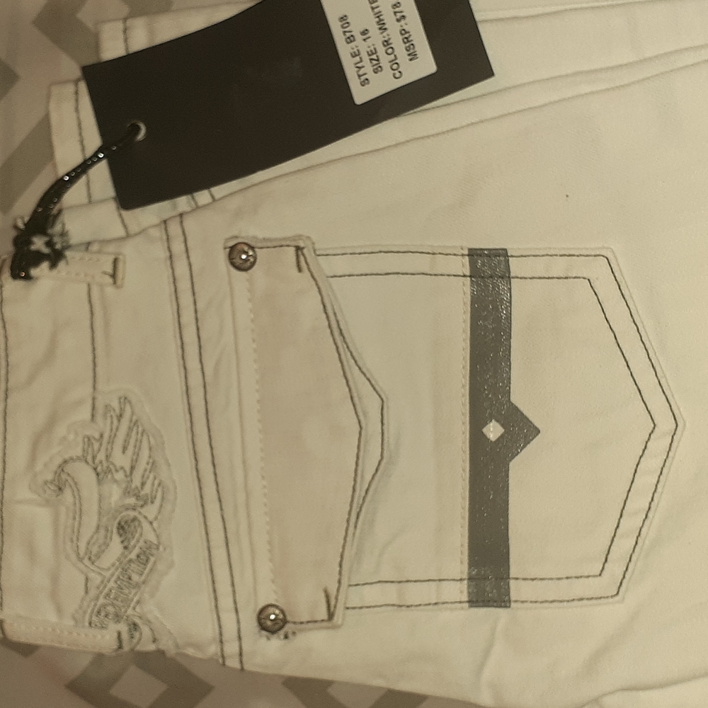 Boys Size 16 White Jeans - Picture 8 of 8